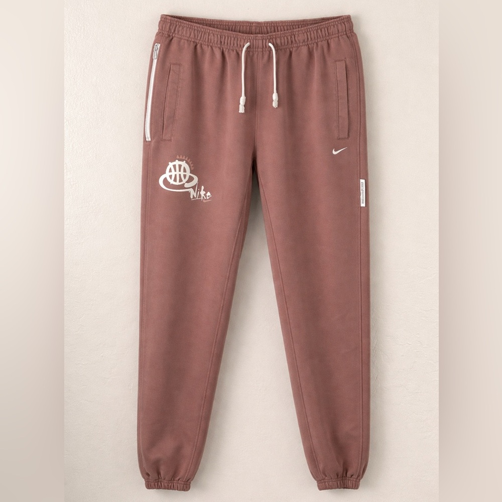 Nike dry fit taupe brown performance jogger pants sporty